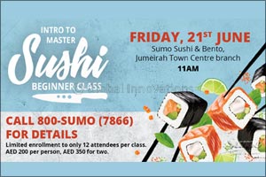 Sumo Sushi & Bento Offers a Fun Memory Over a Simple Gift, This Father's Day