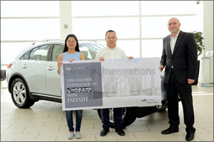 First family to win back full value of their car purchase with Infiniti of Arabian Automobiles Company