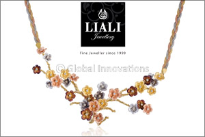 Claudia Romano floral necklace