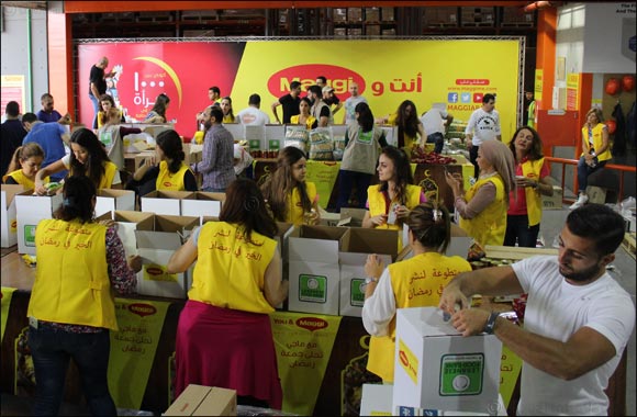 MAGGI's 1,000 Women for Good Initiative Provides 14,000 Families from across Middle East with food baskets for nourishing & healthy Suhoors & Iftars