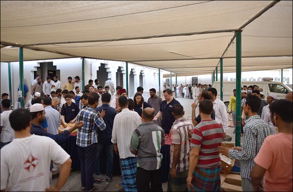 Marka and Reem Al Bawadi restaurant providing Ramadan meals to labourers