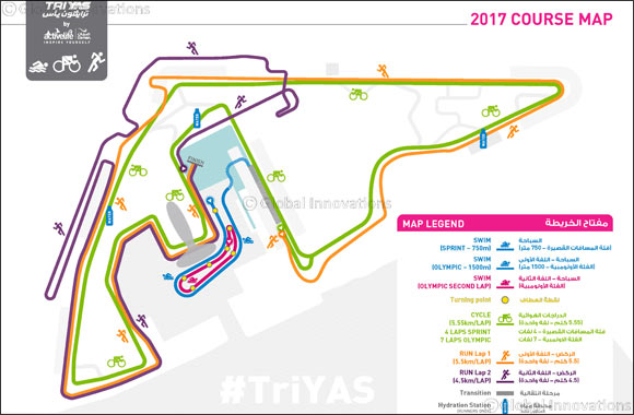 Challenge Yourself With a Triathlon in the New Year as Yas Marina