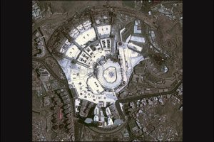 Dubai Sat-2 captures satellite image of The Great Mosque of Mecca