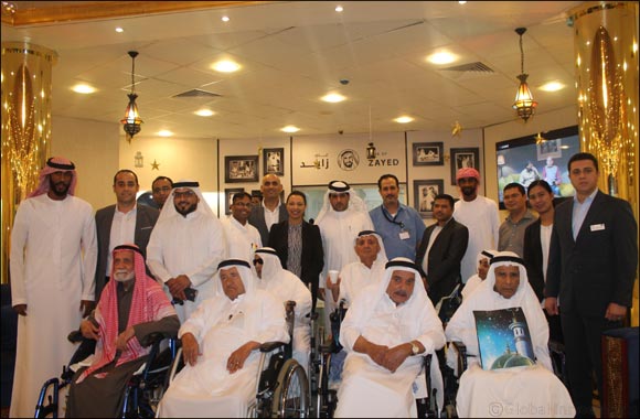 Centro Sharjah Hosts Iftar for the Elderly at Old People's Home in Sharjah
