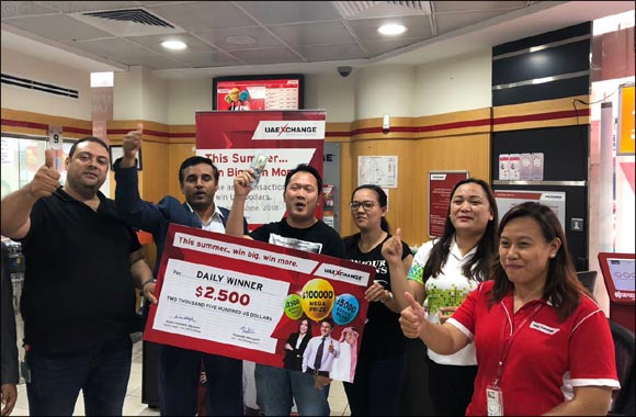 Win $100,000 with UAE Exchange