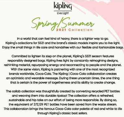 KIPLING SS21 Collection