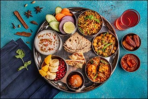 Vegetarian Ramadan Special Unlimited Thali at AED 30 at Sagar Ratna