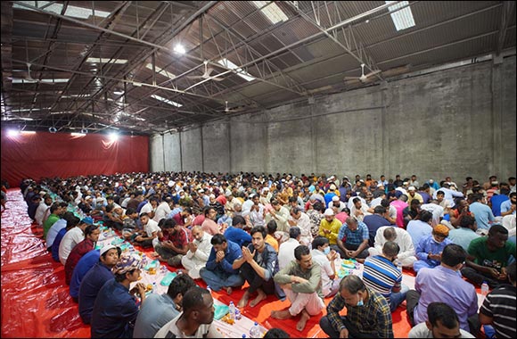 Danube Group hosts Iftar Programme for 4,000 People Serves100000 Meals to Blue Collared Workers during the Holy Month of Ramadan