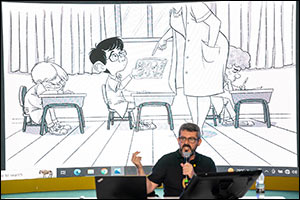 disney expert inspires a new generation of animators during exclu...