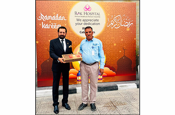 RAK Hospital Distributes Over 1000 Iftar Meals to Unsung Heroes