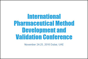 International Pharmaceutical Method Development and Validation Conference