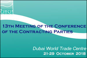 RAMSAR - 13th Conference of Parties to the Ramsar Convention on Wetlands
