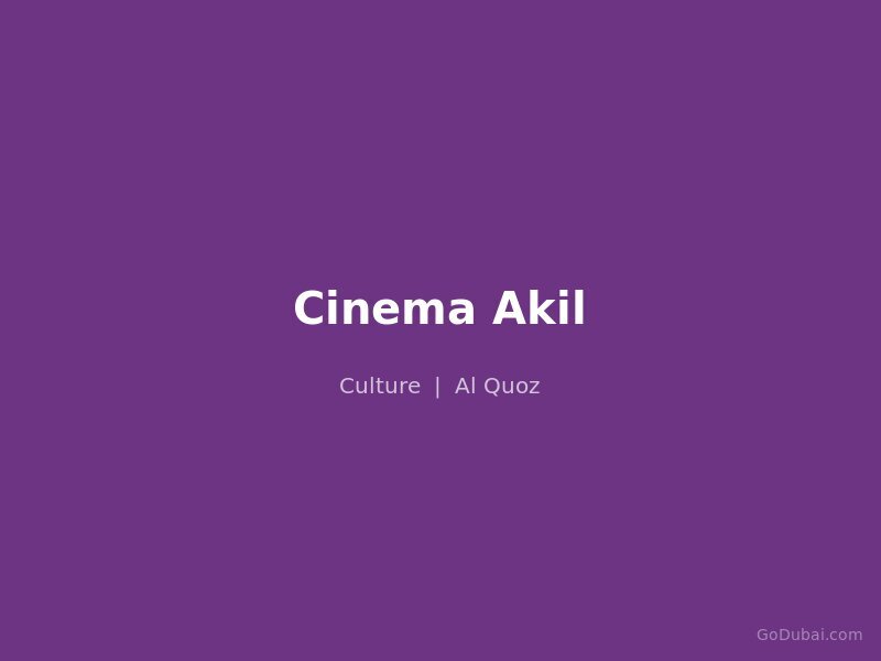 Cinema Akil