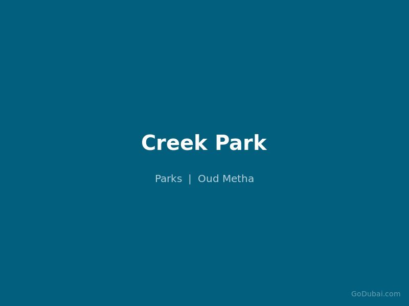 Creek Park