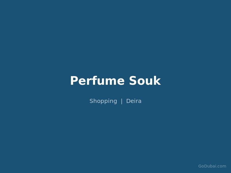 Perfume Souk
