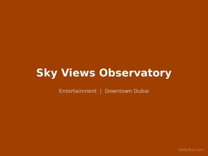 Sky Views Observatory