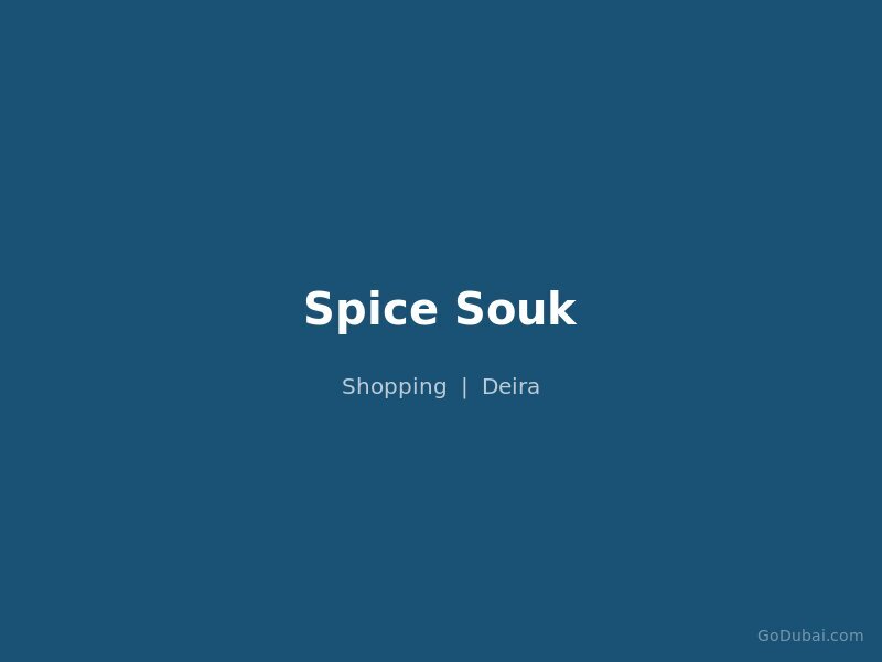 Spice Souk