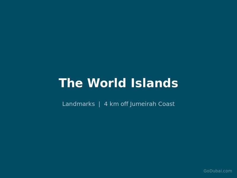 The World Islands