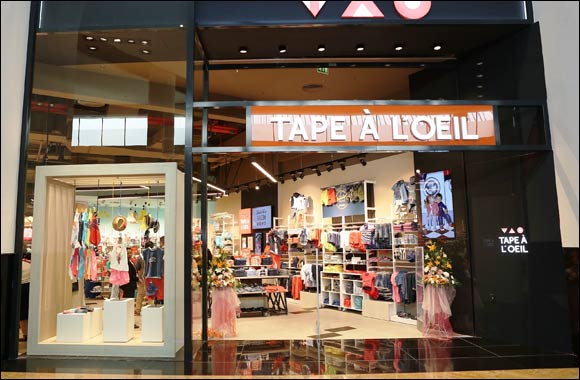 French Fashion clothing brand Tape�l'oeil opens its new store at Mall Of The Emirates