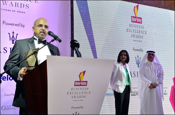 Doha Bank CEO honored with �Business man of the year award�