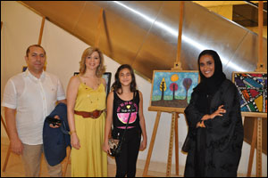 ISAS students show skills on canvas through art exhibition