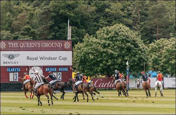 HM Queen Elizabeth II, joins Bentley customers, for the Bentley Royal Windsor Cup