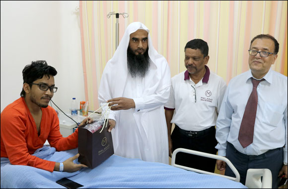 Malabar Gold & Diamonds sets another example in corporate philanthropy by promoting the feeling of healing to the needy