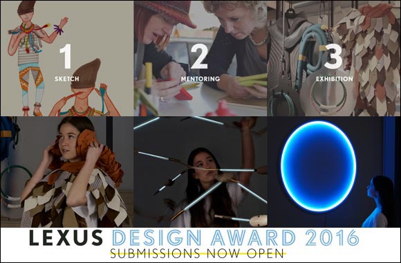 It's All about "Anticipation" as Lexus Design Award 2016 Opens for Entries