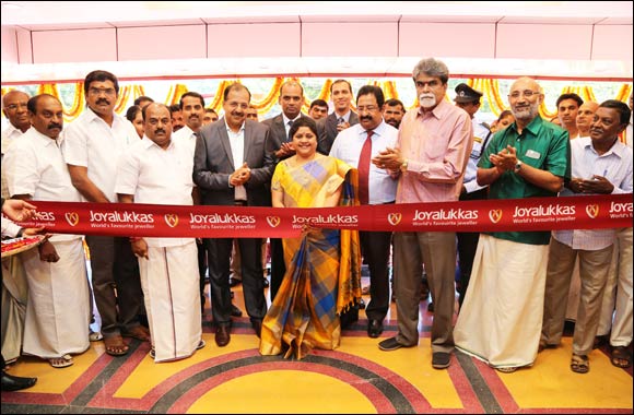 Joyalukkas opened new showrooms In Tiruppur and Tiruvannamalai