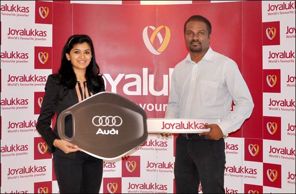 Joyalukkas presented Audi to �Joyalukkas Drive Your Dream' promotion winner