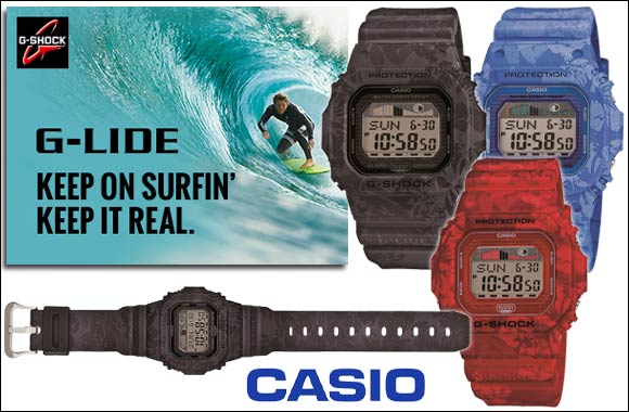 New G-LIDE from Casio -GLX-5600 inspired by the exhilarating spirit of surfing