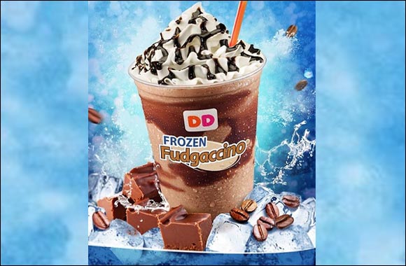 Dunkin' Donuts unveils the Frozen Fudgaccino.