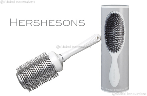 Blow-dry like the Pros with Hersheson's Smoothing Brushes.