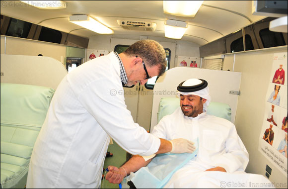 Emirates Post Group organizes Blood Donation Campaign in Karama Central Post Office