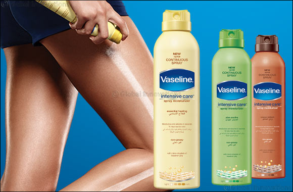 New Vaseline Spray & Go Moisturizer Offers Category Changing Innovation with a Continuous 360� Targeted Spray