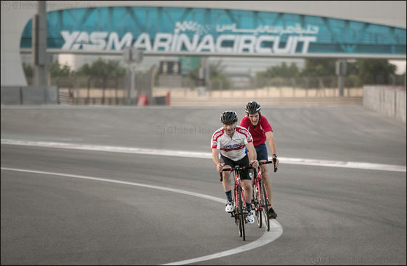 World Economic Forum Participants get Active at Yas Marina Circuit