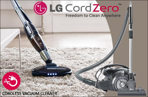 LG Launches Premium Cordless Vacuum Cleaning Cordzero™ Collection.