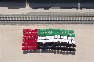 Etihad Rail Celebrates UAE Flag Day