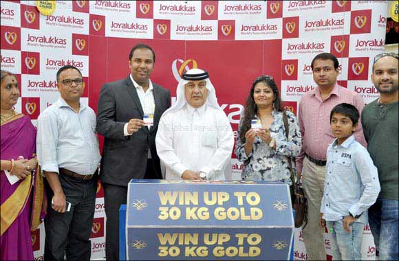 Joyalukkas announces Quarter Kilo Gold Winners of the �Joyalukkas The Sparkle of Joy' Diwali promotion