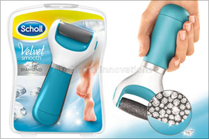 Scholl launches New Electronic Foot File with Diamond Crystals for soft, beautiful feet at home