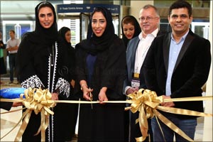 H.E. Mona Ghanem Al Marri inaugurates the Modern Woman Show