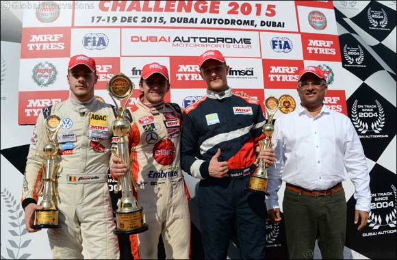 Lechner Racing duo score NGK endurance win at Dubai Autodrome