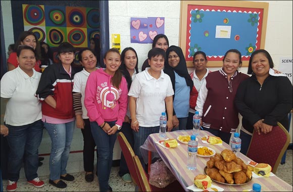 Al Mawakeb School Students Show Gratitude to Support Staff