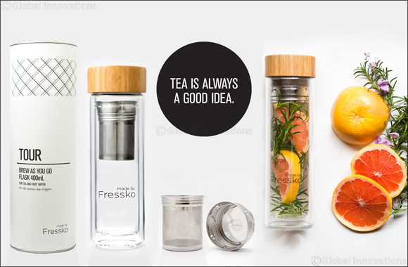Kick start your health and hydration in 2016 with Made by Fressko's infuser flasks