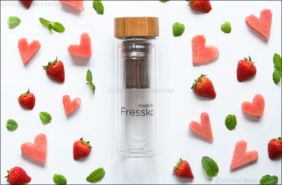Give the gift of love (and make healthy look sexy), with brand new, Made by Fressko Infuser Flasks