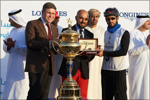 HH Sheikh Hamdan triumphs at the 2016 Endurance Cup Presented by Longines