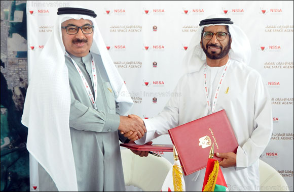 King of Bahrain visits the UAE Space Agency and The Bahraini National Space Science Agency's Pavilion