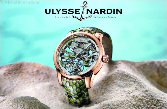 Untamed and Exotic, the Ulysse Nardin Royal Python Skeleton Tourbillon Showcases a Design Evolution.