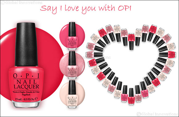 This Valentine's Day Say I love you with OPI
