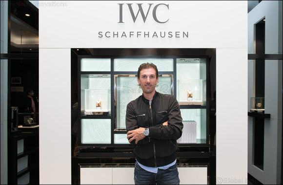 IWC Schaffhausen Ambassador Fabian Cancellara Visits the Brand's Boutique in The Dubai Mall